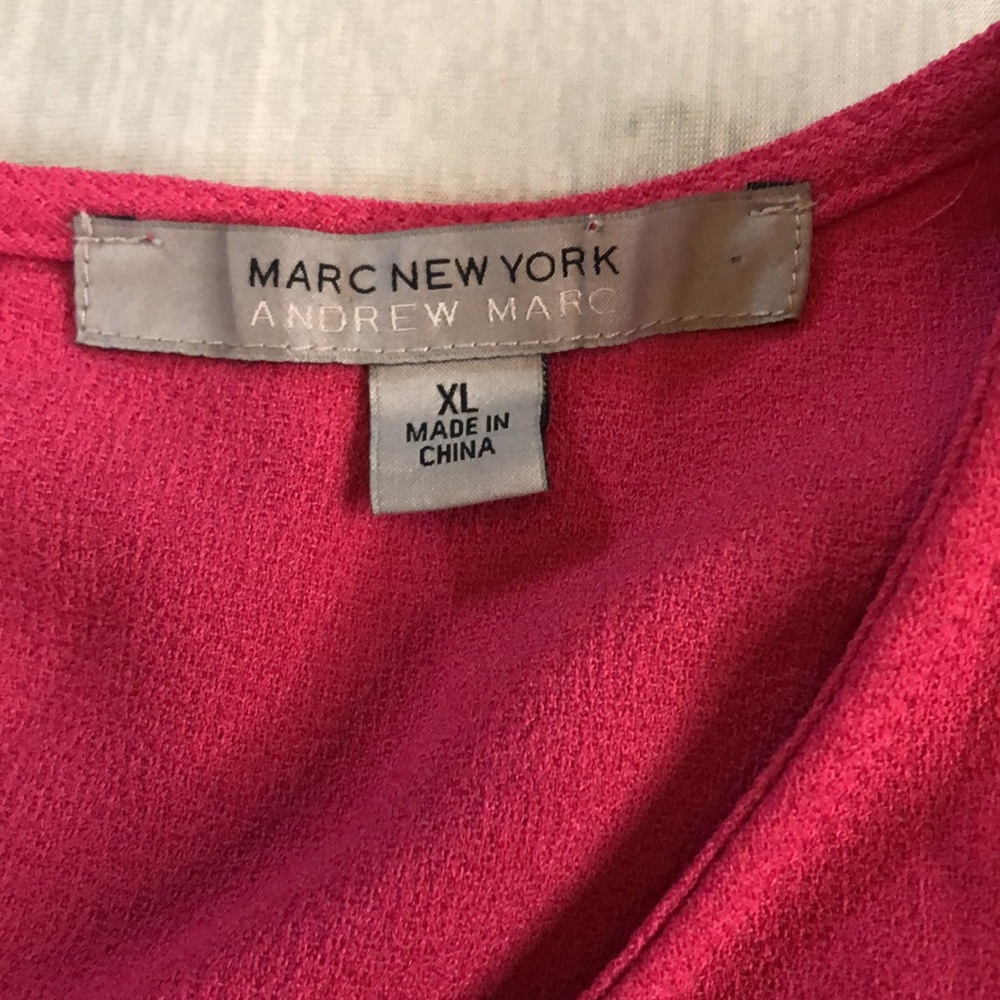 Marc Andrew Pink Blouse size XL - Picture 2 of 10